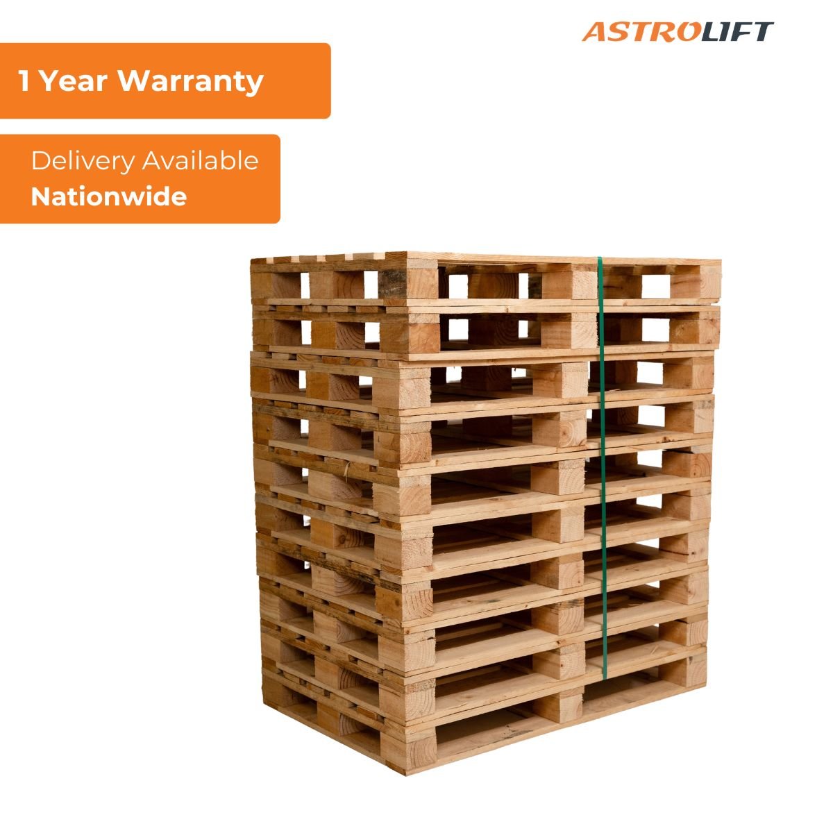 Buy 4-Way Wooden Pallets in Construction and Roading available at Astrolift NZ